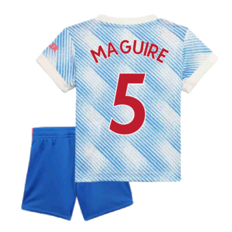 Man Utd 2021-2022 Away Baby Kit (MAGUIRE 5)