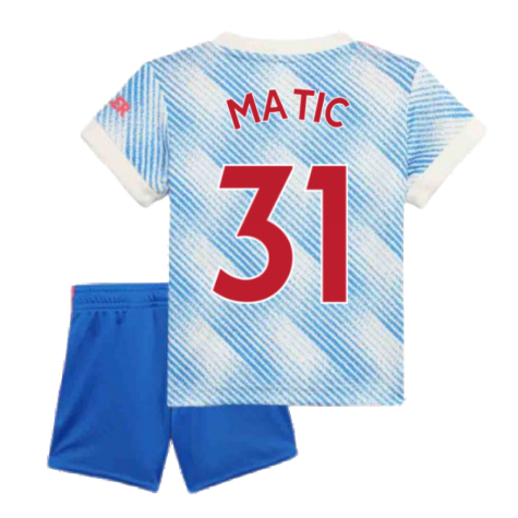 Man Utd 2021-2022 Away Baby Kit (MATIC 31)