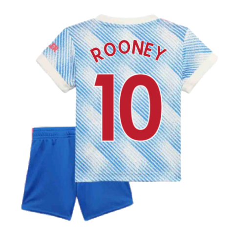 Man Utd 2021-2022 Away Baby Kit (ROONEY 10)
