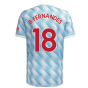 Man Utd 2021-2022 Away Shirt (B FERNANDES 18)