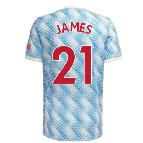 Man Utd 2021-2022 Away Shirt (JAMES 21)