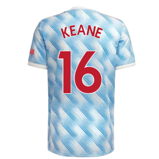Man Utd 2021-2022 Away Shirt (KEANE 16)