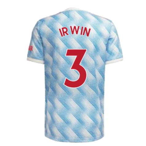 Man Utd 2021-2022 Away Shirt (Kids) (IRWIN 3)