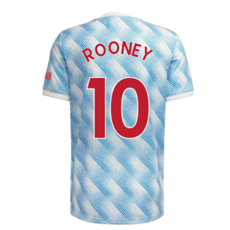 Man Utd 2021-2022 Away Shirt (Kids) (ROONEY 10)