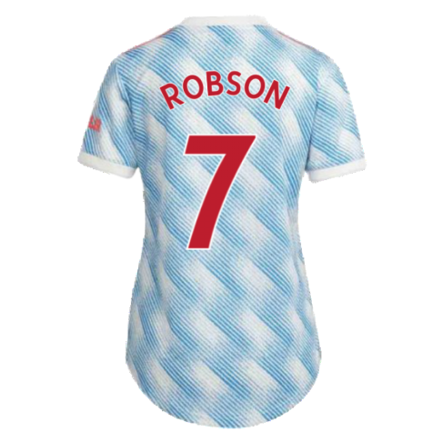 Man Utd 2021-2022 Away Shirt (Ladies) (ROBSON 7)