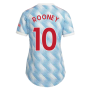 Man Utd 2021-2022 Away Shirt (Ladies) (ROONEY 10)