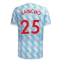 Man Utd 2021-2022 Away Shirt (SANCHO 25)