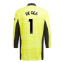 Man Utd 2021-2022 Home Goalkeeper Shirt (Yellow) (DE GEA 1)