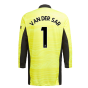 Man Utd 2021-2022 Home Goalkeeper Shirt (Yellow) (VAN DER SAR 1)