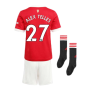 Man Utd 2021-2022 Home Mini Kit (ALEX TELLES 27)