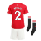 Man Utd 2021-2022 Home Mini Kit (NEVILLE 2)