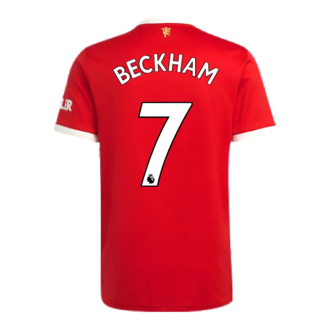 Man Utd 2021-2022 Home Shirt (BECKHAM 7)