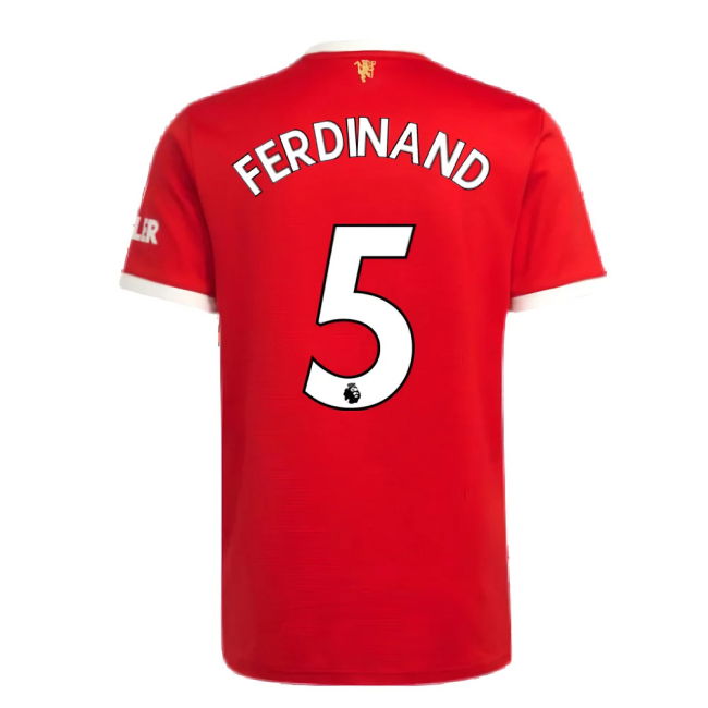 Man Utd 2021-2022 Home Shirt (FERDINAND 5)