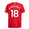 Man Utd 2021-2022 Home Shirt (Kids) (B FERNANDES 18)