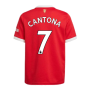 Man Utd 2021-2022 Home Shirt (Kids) (CANTONA 7)
