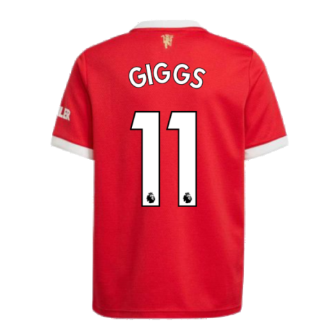 Man Utd 2021-2022 Home Shirt (Kids) (GIGGS 11)