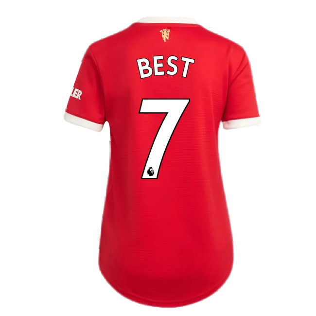 Man Utd 2021-2022 Home Shirt (Ladies) (BEST 7)
