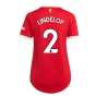 Man Utd 2021-2022 Home Shirt (Ladies) (LINDELOF 2)