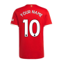 Man Utd 2021-2022 Home Shirt (Your Name)