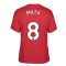 Man Utd 2021-2022 STR Graphic Tee (Red) (MATA 8)