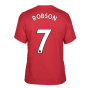 Man Utd 2021-2022 STR Graphic Tee (Red) (ROBSON 7)