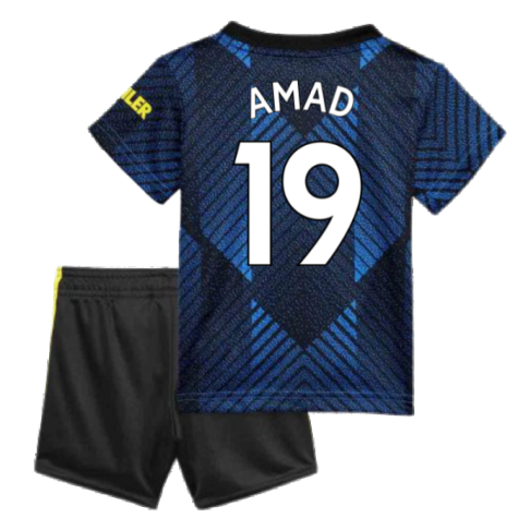Man Utd 2021-2022 Third Baby Kit (Blue) (AMAD 19)