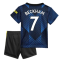 Man Utd 2021-2022 Third Baby Kit (Blue) (BECKHAM 7)