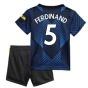 Man Utd 2021-2022 Third Baby Kit (Blue) (FERDINAND 5)