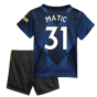 Man Utd 2021-2022 Third Baby Kit (Blue) (MATIC 31)