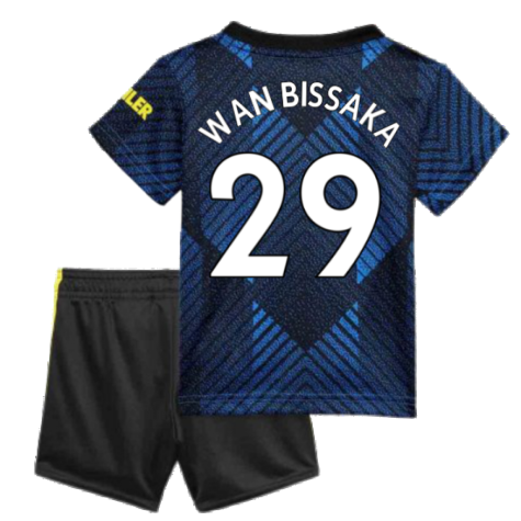 Man Utd 2021-2022 Third Baby Kit (Blue) (WAN BISSAKA 29)