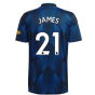 Man Utd 2021-2022 Third Shirt (JAMES 21)