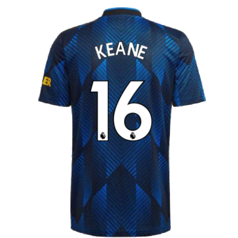 Man Utd 2021-2022 Third Shirt (KEANE 16)