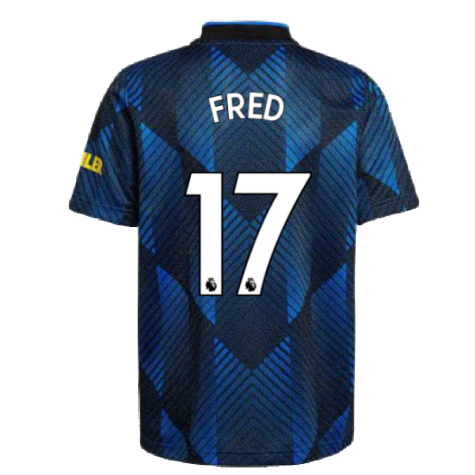 Man Utd 2021-2022 Third Shirt (Kids) (FRED 17)