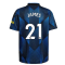 Man Utd 2021-2022 Third Shirt (Kids) (JAMES 21)