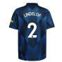 Man Utd 2021-2022 Third Shirt (Kids) (LINDELOF 2)