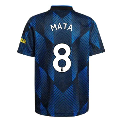 Man Utd 2021-2022 Third Shirt (Kids) (MATA 8)