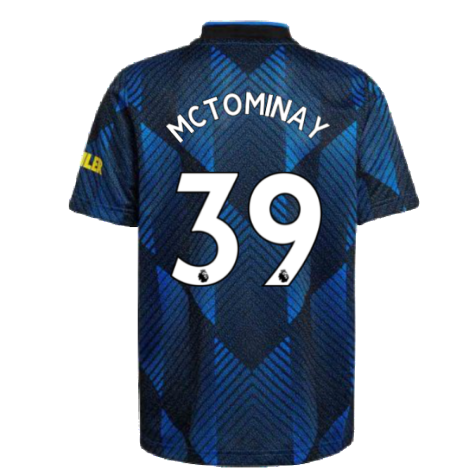Man Utd 2021-2022 Third Shirt (Kids) (McTOMINAY 39)