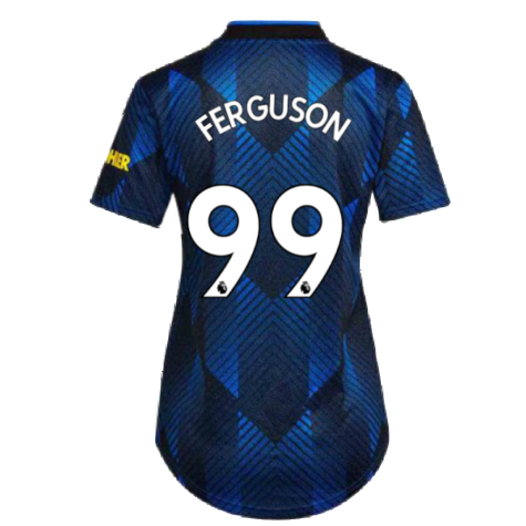 Man Utd 2021-2022 Third Shirt (Ladies) (FERGUSON 99)