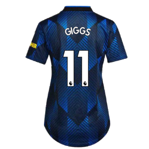 Man Utd 2021-2022 Third Shirt (Ladies) (GIGGS 11)