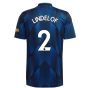 Man Utd 2021-2022 Third Shirt (LINDELOF 2)