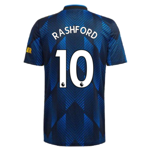 Man Utd 2021-2022 Third Shirt (RASHFORD 10)