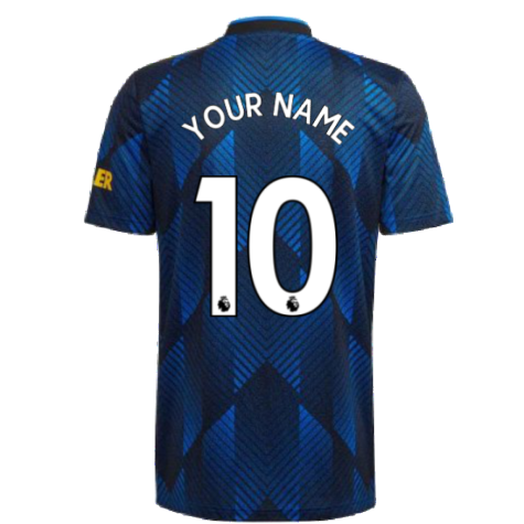 Man Utd 2021-2022 Third Shirt (Your Name)