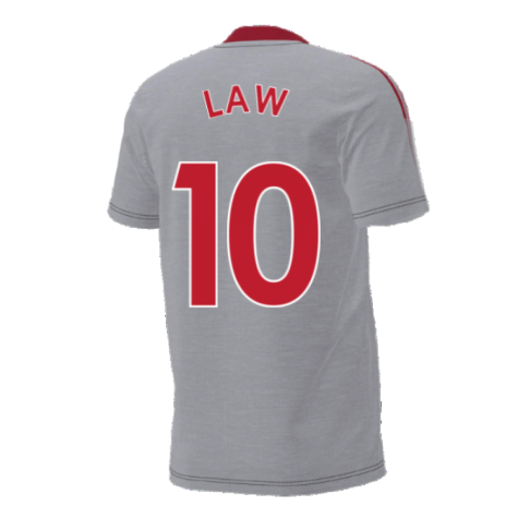 Man Utd 2021-2022 Training Tee (Grey) (LAW 10)