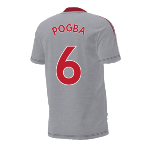 Man Utd 2021-2022 Training Tee (Grey) (POGBA 6)