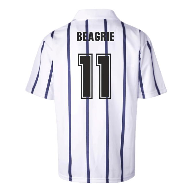 Manchester City 1993 Away Retro Football Shirt (Beagrie 11)