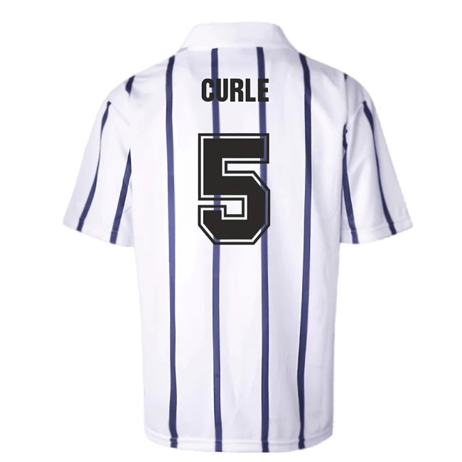 Manchester City 1993 Away Retro Football Shirt (Curle 5)