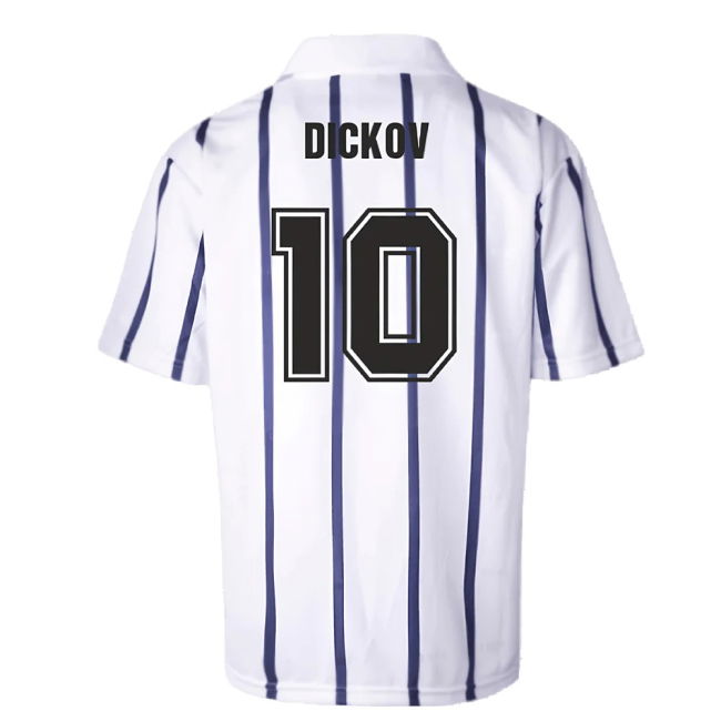Manchester City 1993 Away Retro Football Shirt (DICKOV 10)