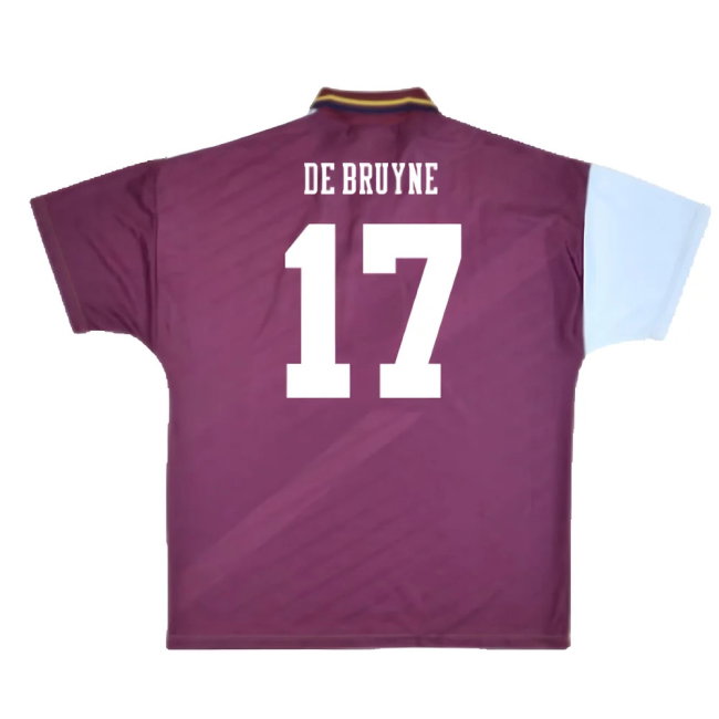 Manchester City 1996-1997 Away Shirt (M) (Excellent) (DE BRUYNE 17)