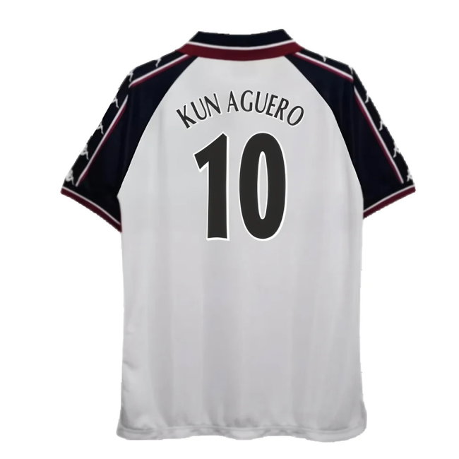 Manchester City 1997-98 Away Shirt (XL) (Good) (KUN AGUERO 10)