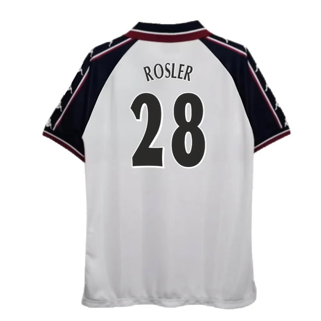 Manchester City 1997-98 Away Shirt (XL) (Good) (Rosler 28)